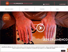 Tablet Screenshot of jerezflamencolibrary.com